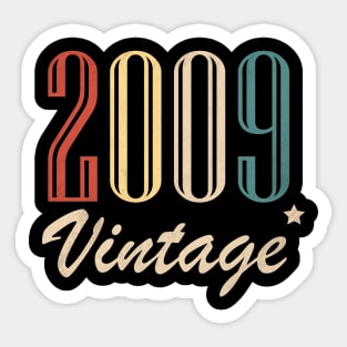 Vintage 2009 Sticker